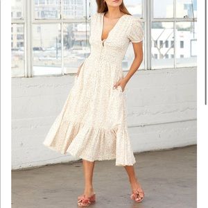 Cleobella Olivia Midi Dress Ditzy Floral NWT